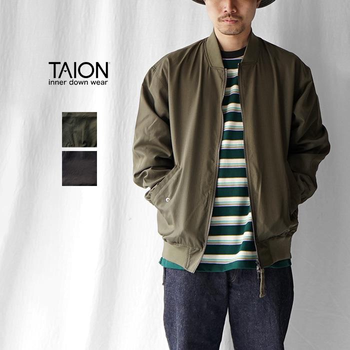 TAION（タイオン） NON DOWN MILITARY REVERSIBLE MA-1 ノンダウン