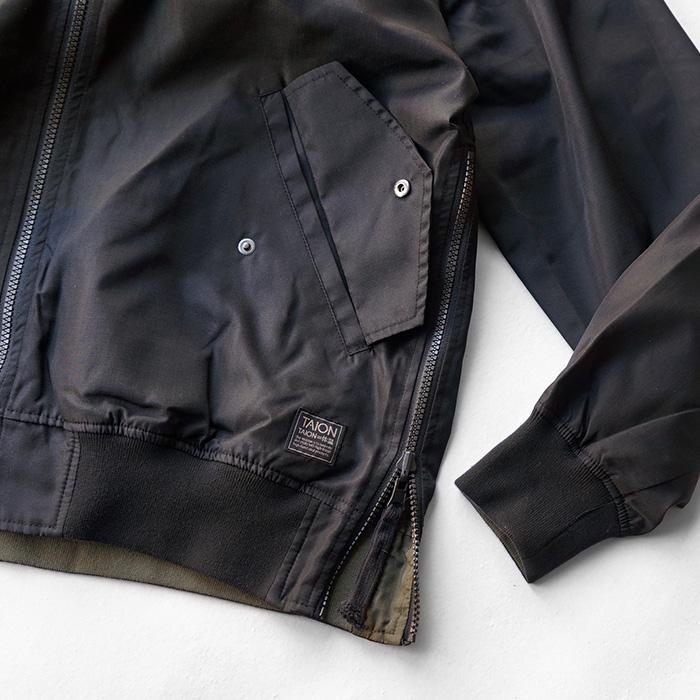 TAION（タイオン） NON DOWN MILITARY REVERSIBLE MA-1 ノンダウン 