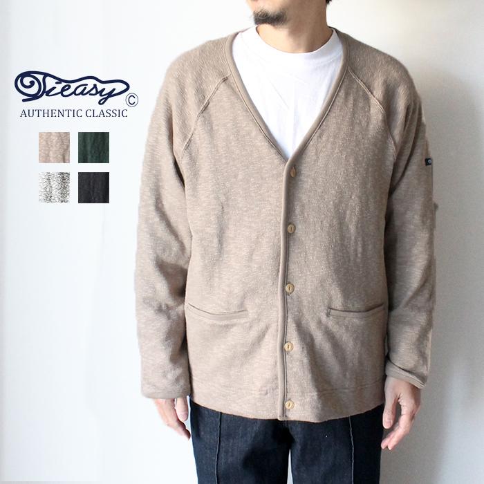 TIEASY（ティージー） ORGANIC CARDIGAN オリジナルカーディガン 