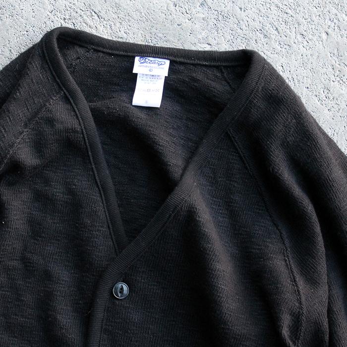 美品＊Tieasy ティージー オリジナル コットン カーディガン 濃紺 TIEASY（ティージー） ORGANIC CARDIGAN オリジナルカーディガン