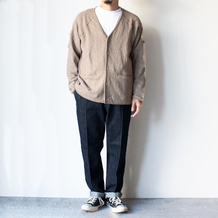 TIEASY（ティージー） ORGANIC CARDIGAN オリジナルカーディガン