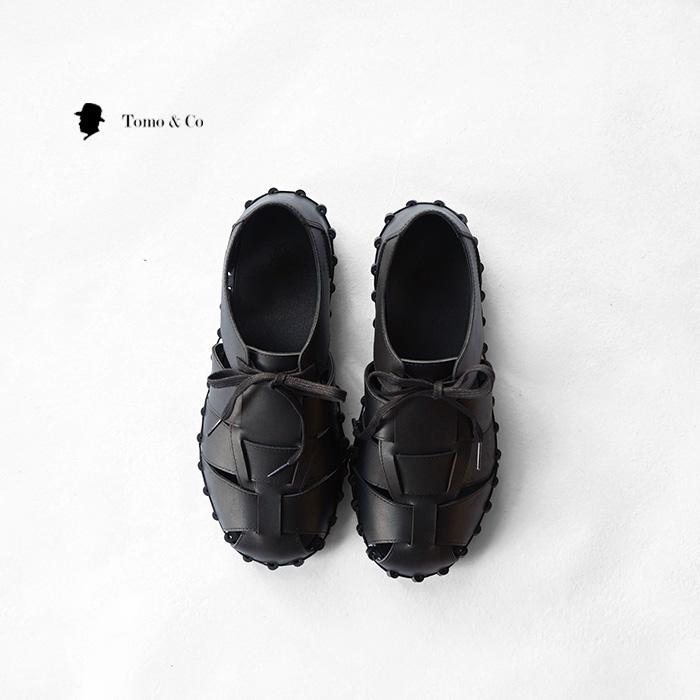 Tomo & Co（トモアンドシーオー） COMPONENT SHOES-BLACK