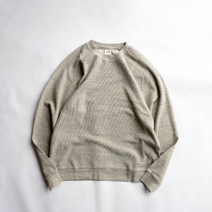 30%OFFセール UNDYED STANDARD アンダイドスタンダード WAFFLE L/S