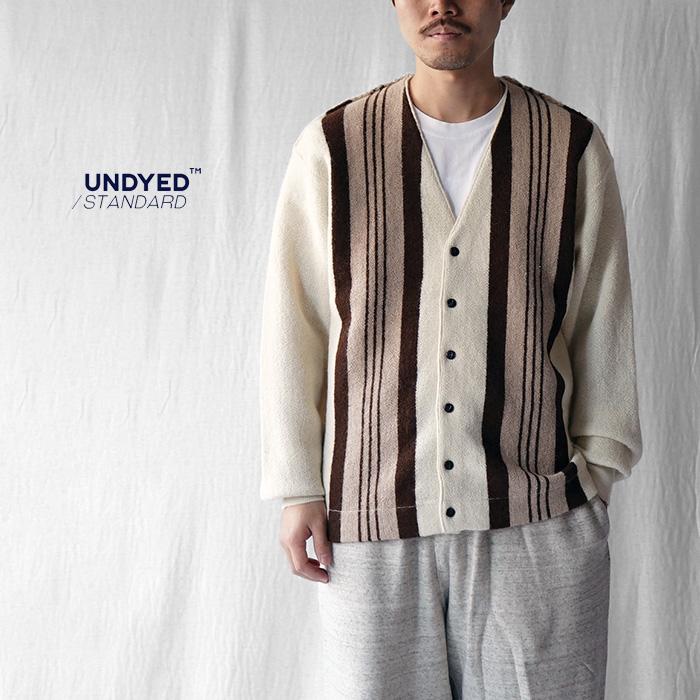 20%OFFセール UNDYED STANDARD アンダイドスタンダード ALPACA STRIPE