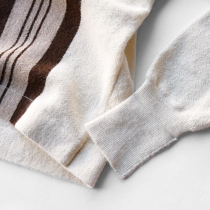 20%OFFセール UNDYED STANDARD アンダイドスタンダード ALPACA STRIPE