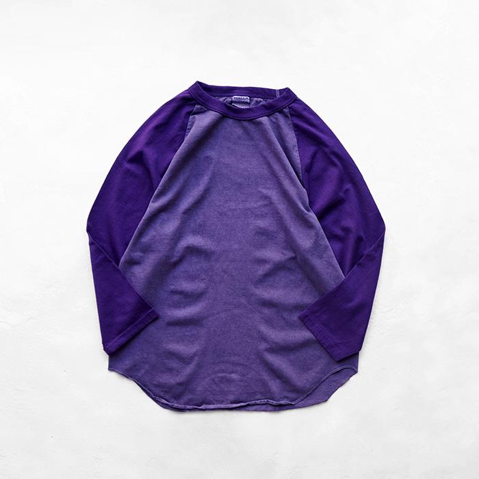 WALLA SPORT ワラワラスポーツ PIGMENT DYE 2-TONE B.B. TEE
