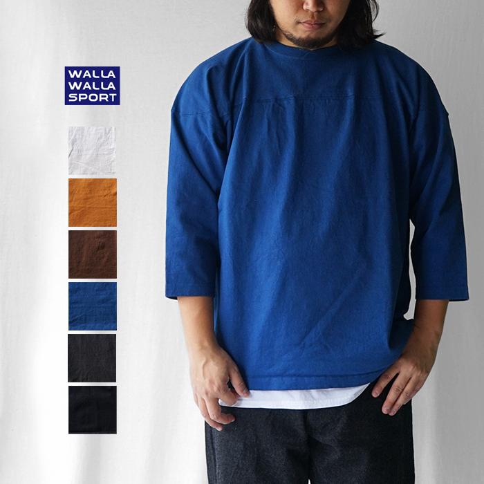 WALLA WALLA SPORT（ワラワラスポーツ） 9oz 3/4 FOOTBALL TEE 9オンス