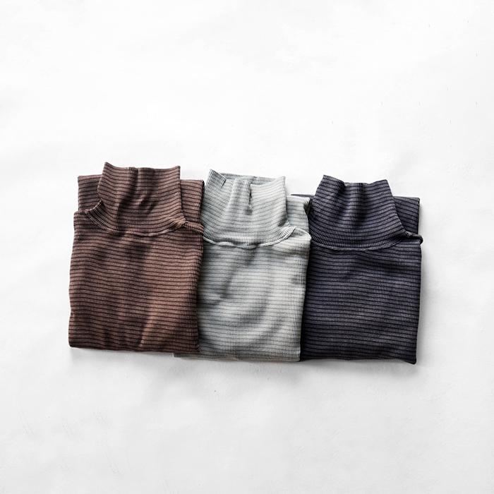 WALLA WALLA SPORT（ワラワラスポーツ） STRIPE THERMAL TURTLE