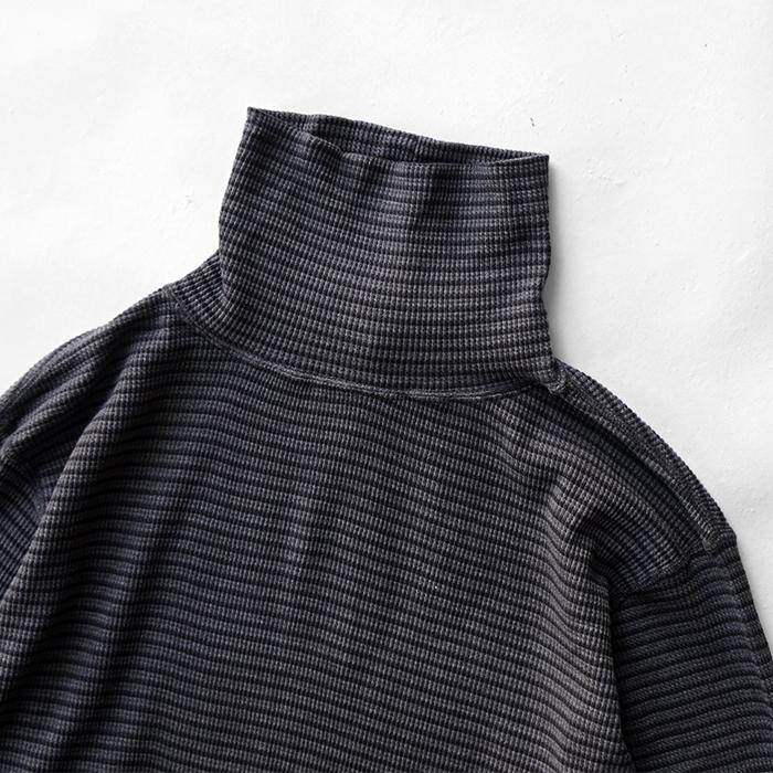 WALLA WALLA SPORT（ワラワラスポーツ） STRIPE THERMAL TURTLE
