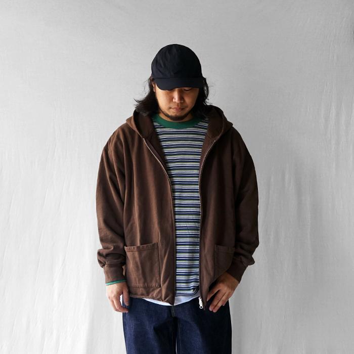 【新品・未使用】ワラワラスポーツ ジップパーカー 13oz 定価2万円 M WALLA WALLA SPORT（ワラワラスポーツ） 13oz FULL ZIP HOODIE 13