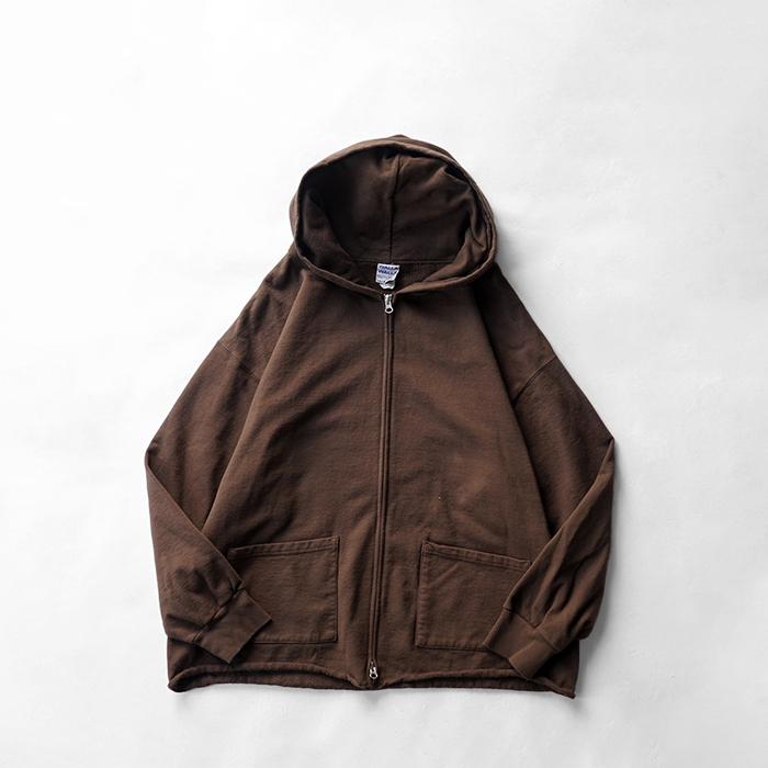 【新品・未使用】ワラワラスポーツ ジップパーカー 13oz 定価2万円 M WALLA WALLA SPORT（ワラワラスポーツ） 13oz FULL ZIP HOODIE 13