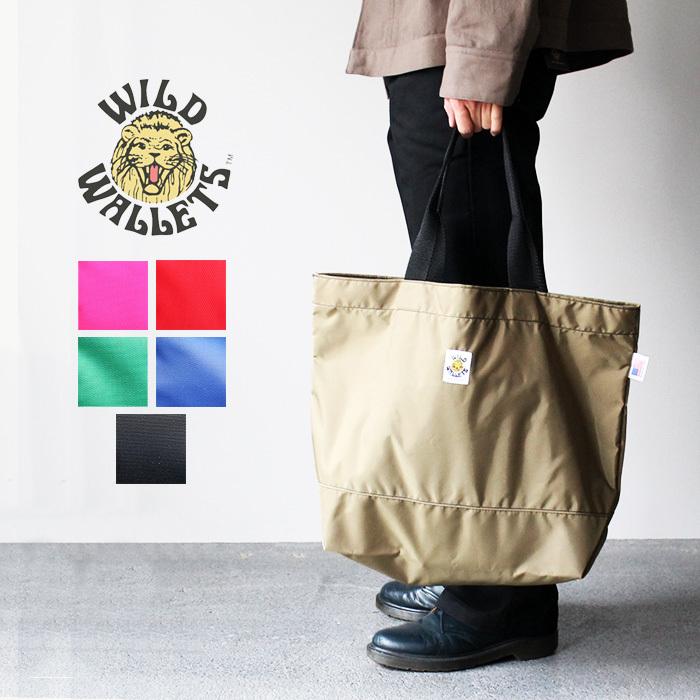 WILD WALLETS ワイルドウォレット Nylon Tote Bag ナイロン WILD WALLETS ワイルドウォレット Nylon Tote Bag ナイロン
