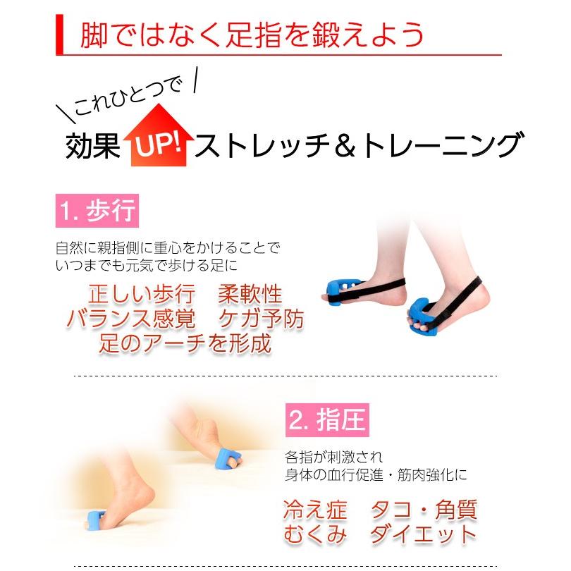 ポイント2倍 ドクターエル 足指元気くん 簡単足指ストレッチ 冷え性 むくみ 外反母趾対策 送料無料 健康 血行 |  | 08