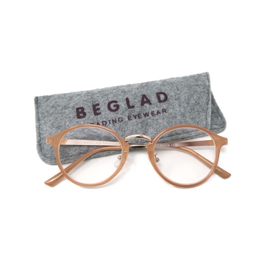 老眼鏡 ビグラッド おしゃれ BEGLAD ケース付 トレンドのクラシックスタイル おすすめ ボストン型 リーディンググラス BE1018 メール便送料無料 |  | 07