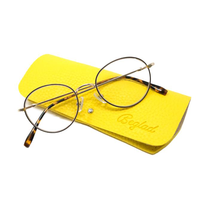 老眼鏡 おしゃれ ケース付 BEGLAD BG4010 ボストン 優しい色合いで誰にでも似合う 鼻あて付きでかけやすい ブルーライトカットレンズ リーディンググラス |  | 01