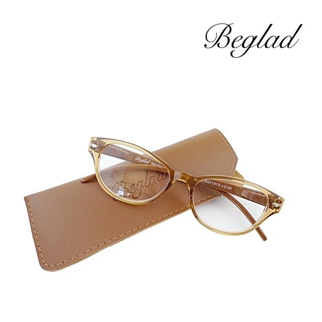 老眼鏡 おしゃれ ケース付 BEGLAD 細身のウエリントンにツートンカラーがオシャレリーディンググラス おすすめ スマホ老眼 ビグラッド BGT1013 メール便送料無料 |  | 05