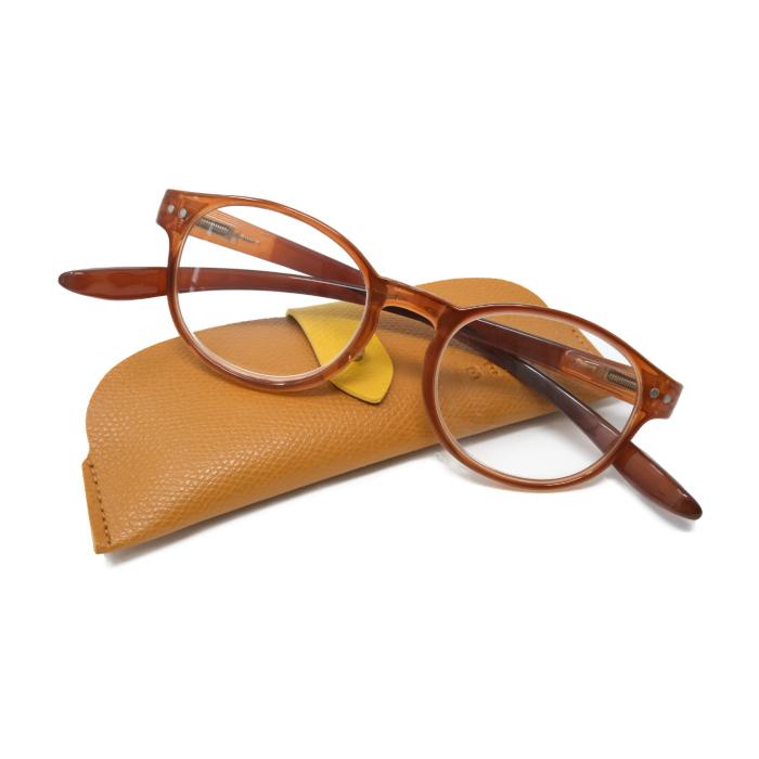 老眼鏡 おしゃれ ケース付 BEGLAD BT2020 首下げタイプ ツートンカラーのテンプルが素敵なリーディンググラス 首にかけられる ビグラッド メール便送料無料 |  | 01