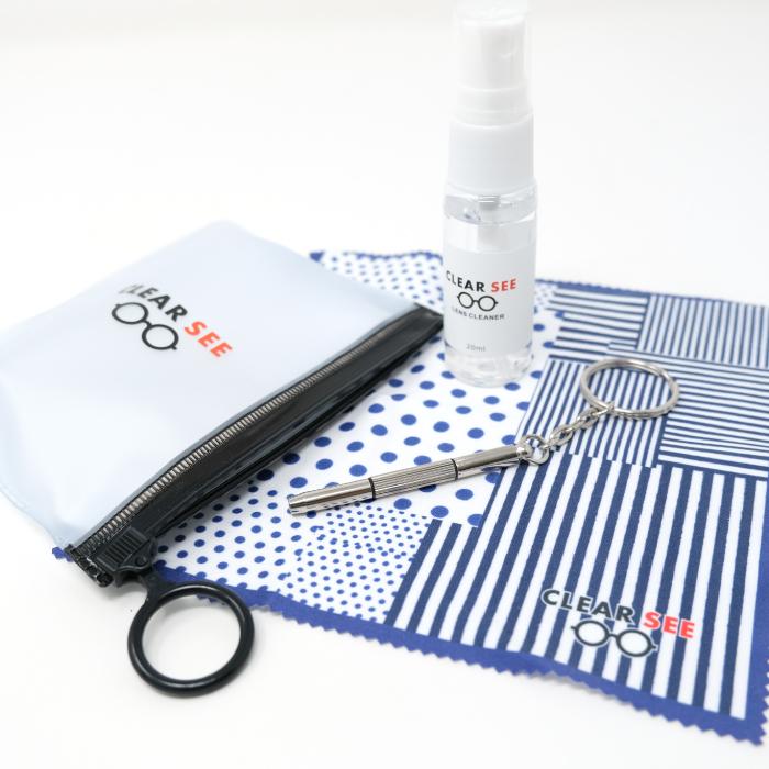名古屋眼鏡 クリアシーめがねのメンテナンスキット clearsee クリアシー 眼鏡 レンズクロス メール便 |  | 03