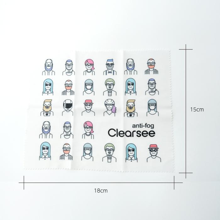 メガネ くもり止め クロス マスクしても曇らない セミウェット 即納 clearsee クリアシー 名古屋眼鏡 眼鏡 曇り止め レンズクロス メール便 |  | 02