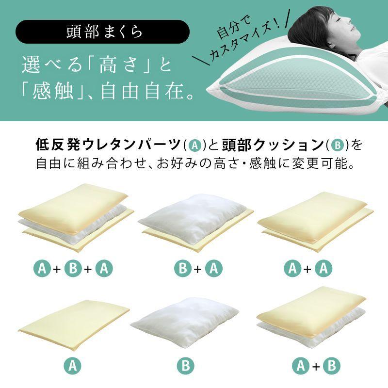 送料無料】逆流性食道炎 枕 スロープピロー 傾斜 テンセル 低反発 つぶ
