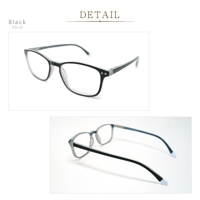 老眼鏡 おしゃれ ケース付 BEGLAD TM2023 ウェリントン ワンポイントがさりげなくおしゃれ スクエアタイプ 人気のかたち 知的 リーディンググラス |  | 03