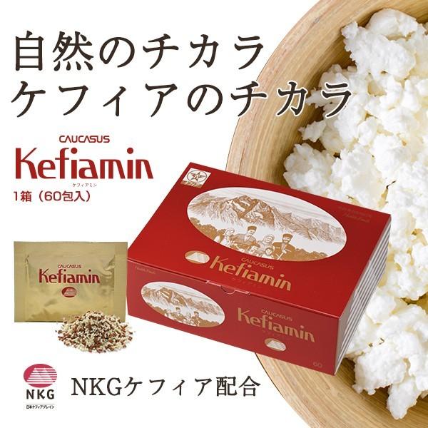 ケフラン エゾウコギ 乳酸菌 サプリ ケフィアミン 3箱 180包