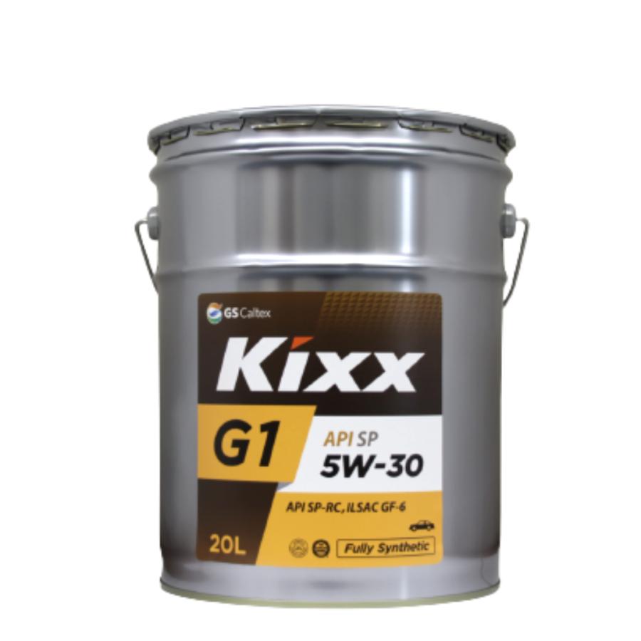 全合成油】Kixx G1 エンジンオイル SP 5w-30 ペール缶 20L （法人様