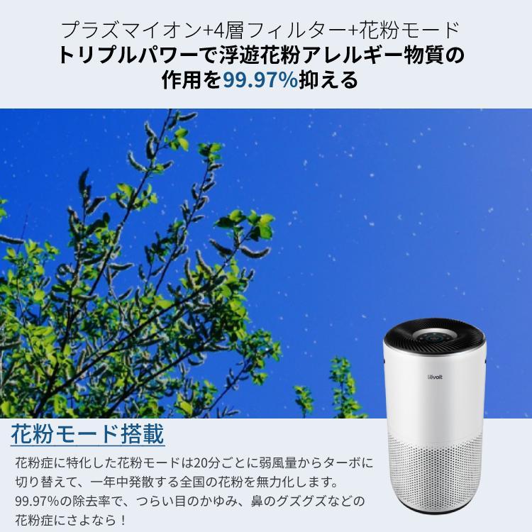 2200円オフクーポン Levoit 空気清浄機 32畳 Core 400S レボイト スマートスピーカー対応 ハウスダスト PM2.5 脱臭センサ 保証期間2年 花粉症 メーカー直送｜kegomaru｜03