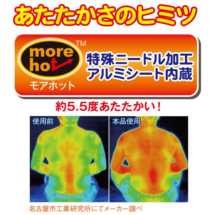 more hot 暖暖あったかどこでもパッド ミニラグ 洗える あったか 蓄熱 アルミ繊維 冬用 防寒 寒さ対策 敷きパッド ふわふわ 電気不要｜kegomaru｜08