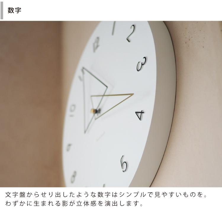 INTERFORM（インターフォルム） コルミオ Kolmio 壁掛け時計 時計