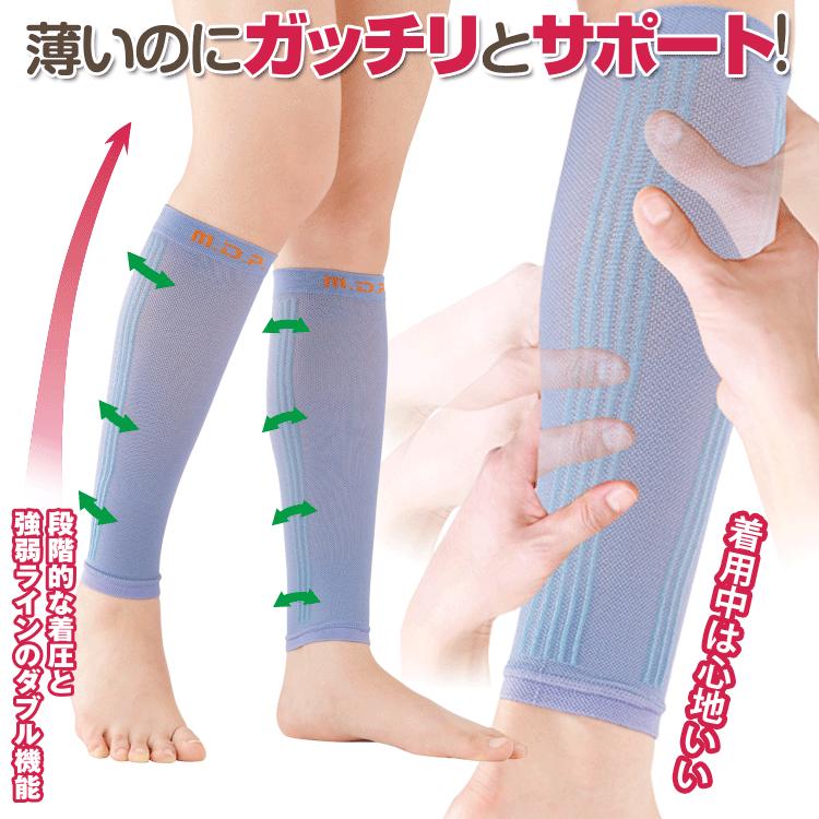 メイダイ 立ち仕事MOMI×2 モミモミ ふくらはぎ サポーター M.D.P. 勝野