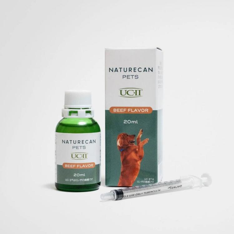 Naturecan 犬用 わんコラーゲン 20ml UC2 オイル ペットの関節ケア 老