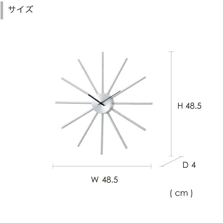 INTERFORM（インターフォルム） 掛け時計 ユジーヌ Usine 壁掛け時計