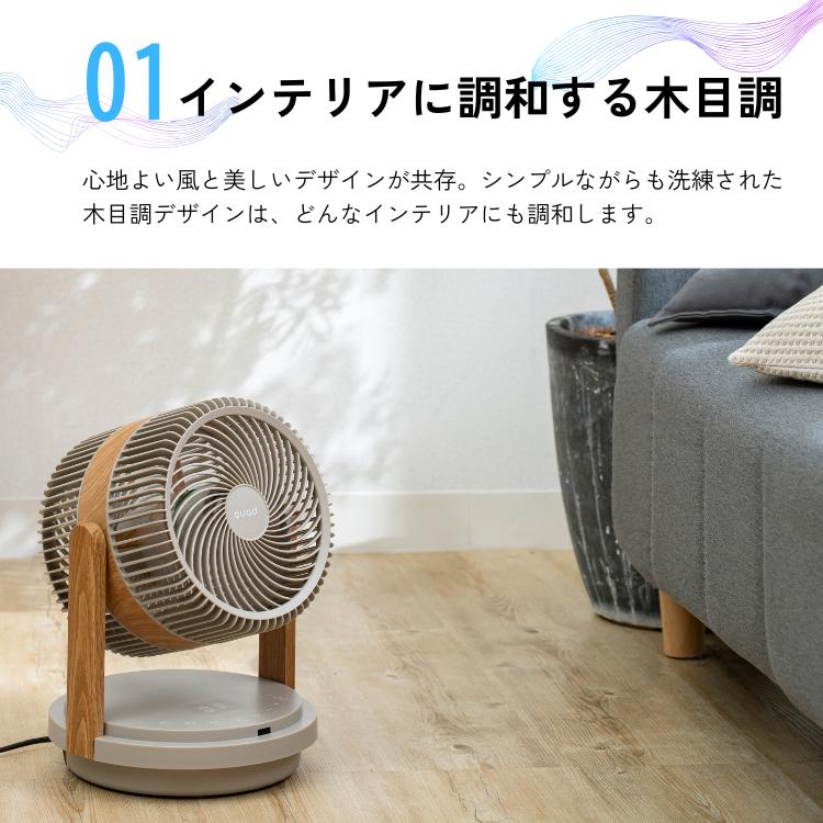QUADS（クワッズ） QS507 ツインブレードパワフル3DDCサーキュレーター