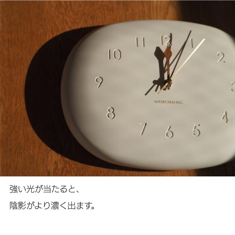 INTERFORM（インターフォルム） Sapone サポーネ ウォールクロック CL