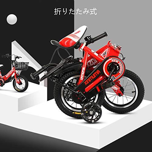 爆買い 折り畳み 子供用自転車 Bqkozfin 幼児用自転車 おしゃれ 高さ調節可能 ハンドブレーキモデル 7歳 6歳 5歳 4歳 3歳 2歳 男の子にも女の子にも 子供用自転車 Pashal Com
