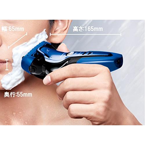 【新品 30%off 送料無料】 パナソニック ラムダッシュ メンズシェーバー 3枚刃 お風呂剃り可 青 ES-ST8Q-A 【L2062222876】(10842円)
