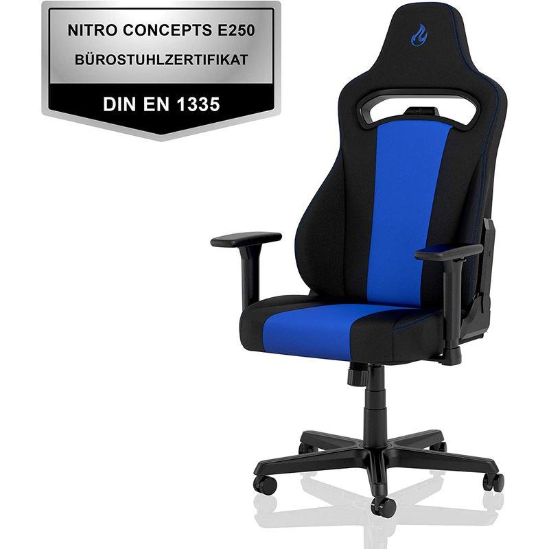 まとめ買い特価 NC-E250-BB(ブルー) Nitro Concepts E250 ゲーミングチェア オフィスチェア