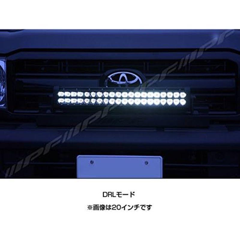 IPF　フォグランプ　作業灯　調光機能付き　ダブル　LED　20インチ　ライトバー　ワークライト　600シリーズ　622RJ