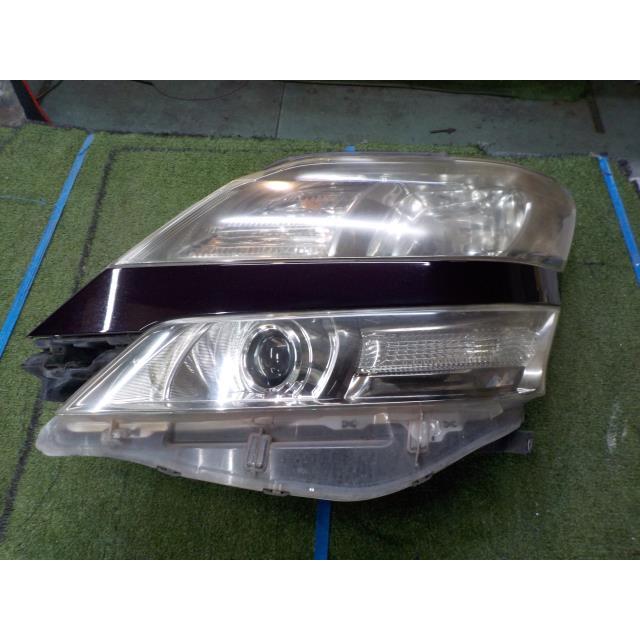 ステー割れ/リペア有 前期 ヴェルファイア ANH20W HID ヘッドライト ヴェルファイア ANH20W 左ヘッドランプASSY ステー損傷 補修必要【個人