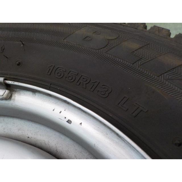 13インチスチール付　スタッドレス　４本セット　BS・ブリザック　VL1　165R13LT 【個人宅宛発送不可】｜keiaisha-tochigi｜03