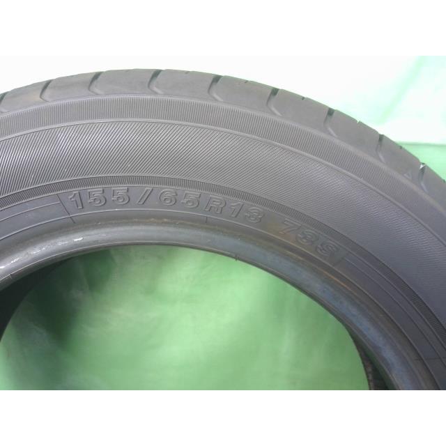 155/65R13 中古タイヤ 1本 YOKOHAMA ECOS ES31 (3)｜keiaishachiba｜03