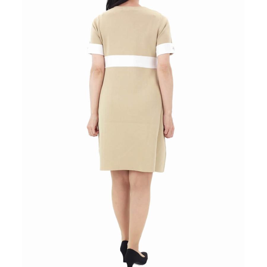 安い購入 スーパービューティー 胸元のカメリアが輝くニットワンピース レディース 21年春 Super Beauty 信頼 Lewisfamilyinsurance Com