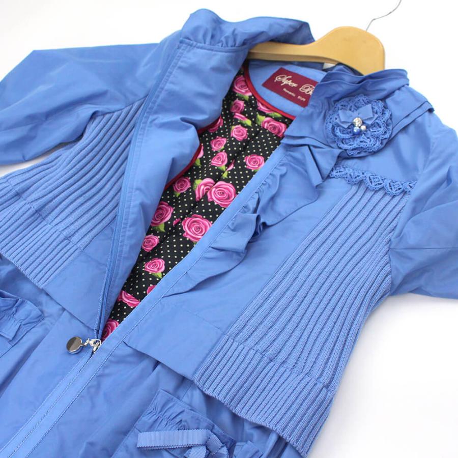 値下げ　スーパービューティー　お洒落なコートリボンがアクセント美品 Super Beauty セール 50％OFF スーパービューティー コート