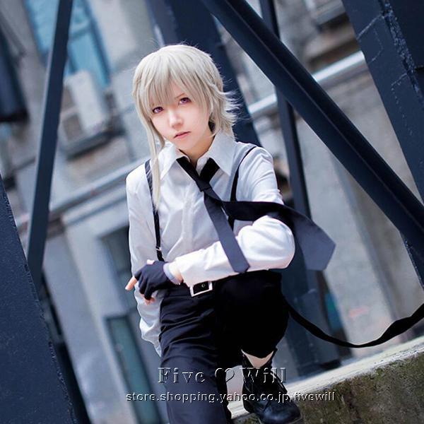 送料無料 文豪ストレイドッグス 風 中島敦 コスプレ コスチューム 衣装 衣装 コスプレ 制服 ウィッグ