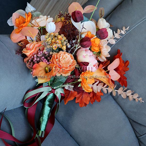 最高の 送料無料 ウエディングブーケ 花束 花飾り ブートニア 手首の花 結婚式 バラ造花 ウェディング用 アレンジメント 花嫁 披露宴 手作り キット ブライダルブーケ 信頼 Www Technet 21 Org