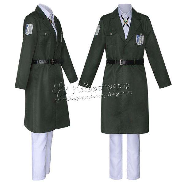 送料無料 進撃の巨人 風 調査兵団 ロングコート 自由の翼 軍服 調査兵団団服 制服 コスプレ衣装 Cosplay仮装 コスチューム 仮装 イベント ハロウィン 学園祭 Sks638 Keigostore 通販 Yahoo ショッピング