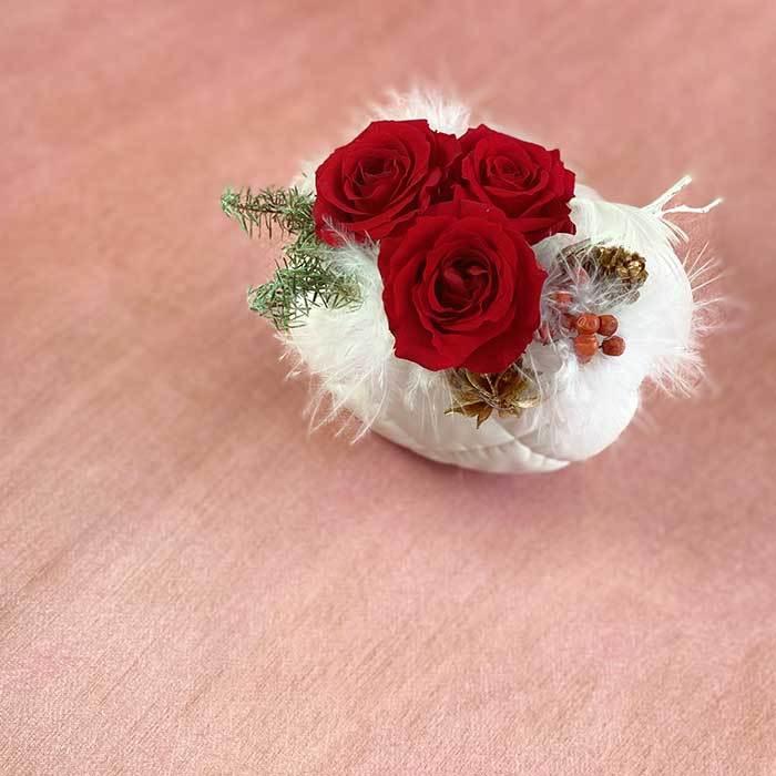 プリザーブドフラワーc バラ 小 花 誕生日プレゼント 女性 女友達 母 クリスマスプレゼント 祖母