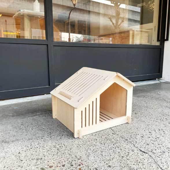 プラモ家具 犬小屋 小 家具キット Diy おしゃれ ハンドメイド 子犬用 オリジナル ドッグ 送料無料 激安 新作