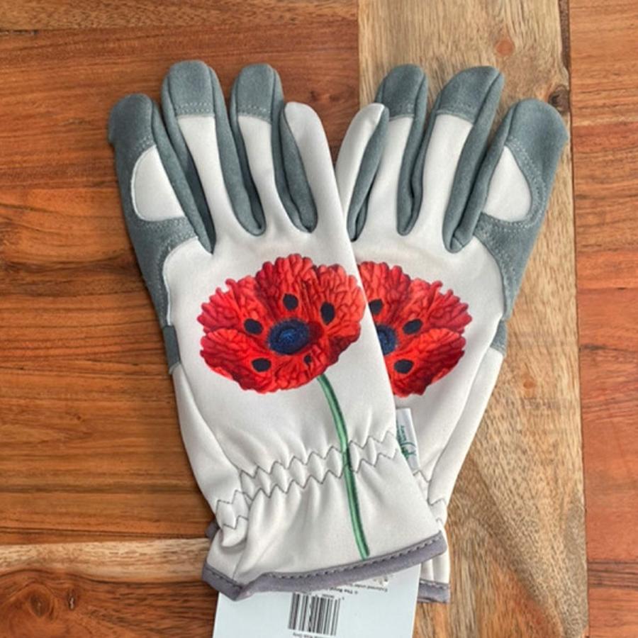 手袋 RHS ガーデニング グローブ フリーサイズ 鹿革 GN 園芸資材 薔薇